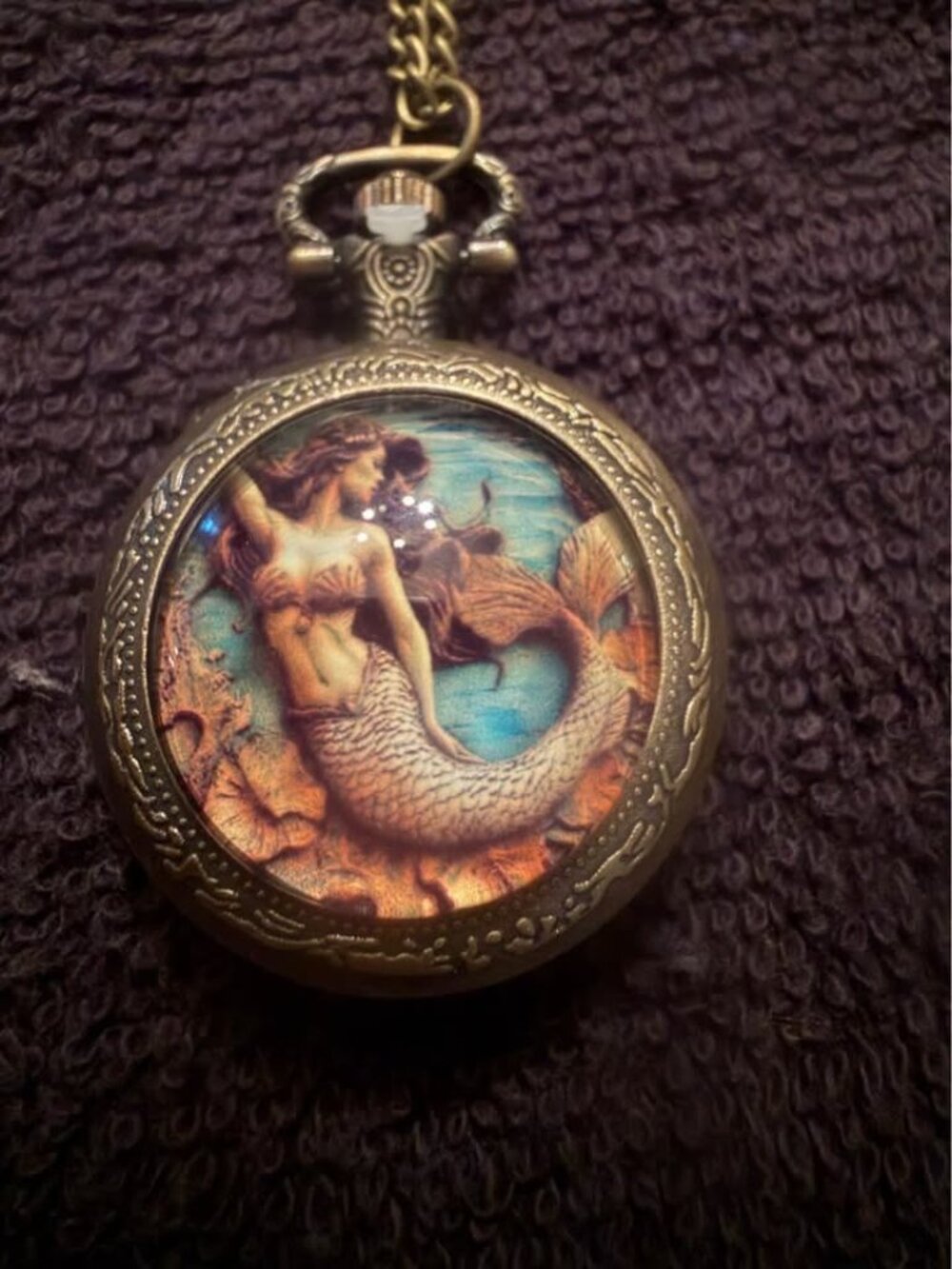 Mermaid Pocket Watch